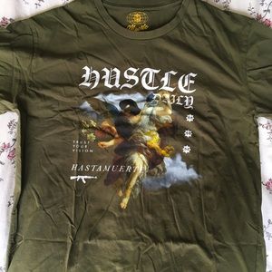 Hasta Muerte Green T Shirt - Large